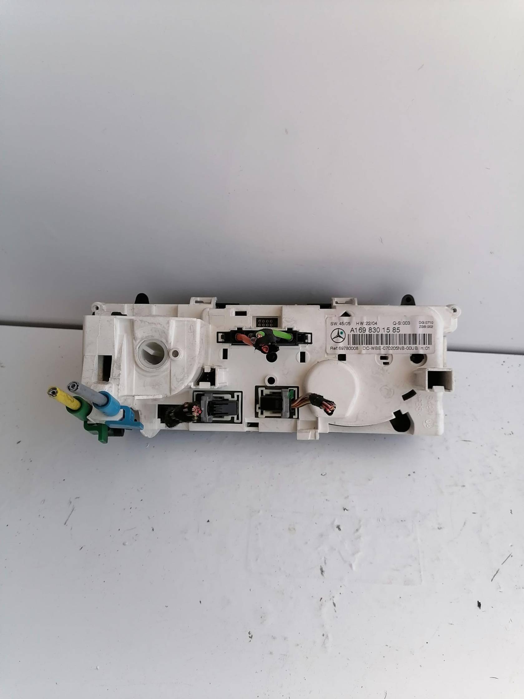 Blocco comando climatizzazione